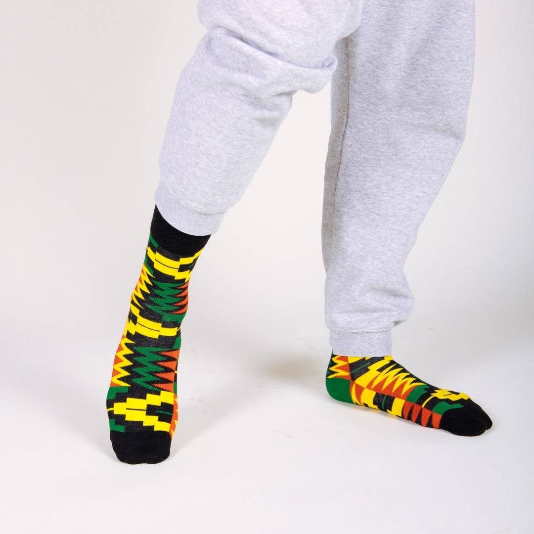 Afropop Freedom Socks Large Afropop