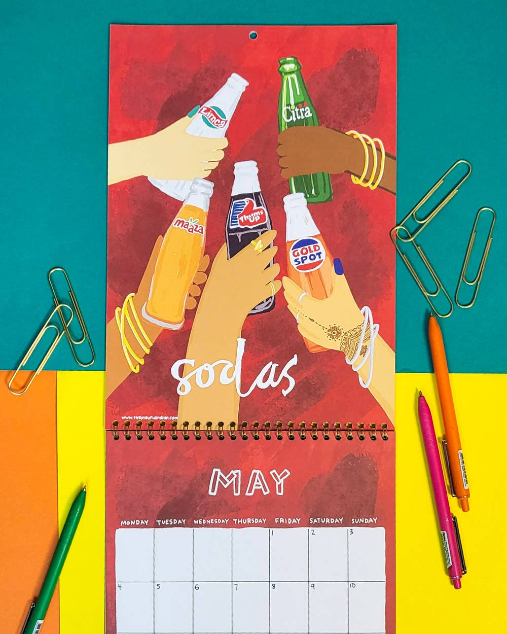 2026 South Asian Foodie Calendar