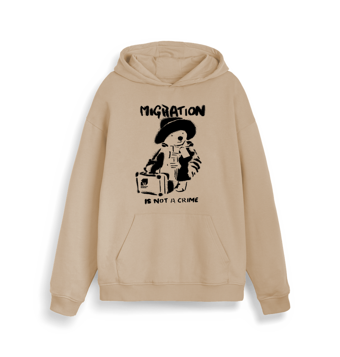 Desert Dust Migration is Not a Crime Organic Hoodie - New