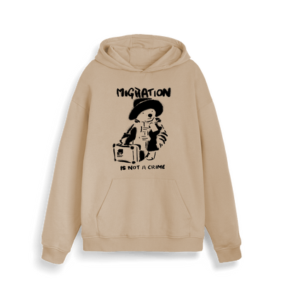 Desert Dust Migration is Not a Crime Organic Hoodie - New