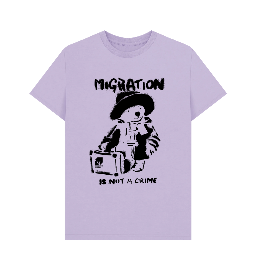 Lilac Printed T-shirt Front