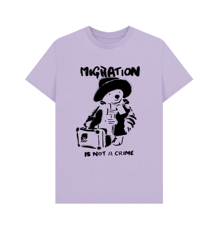 Lilac Printed T-shirt Front
