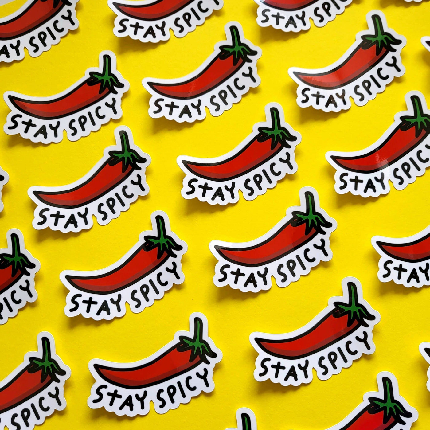 Stay Spicy Vinyl Sticker