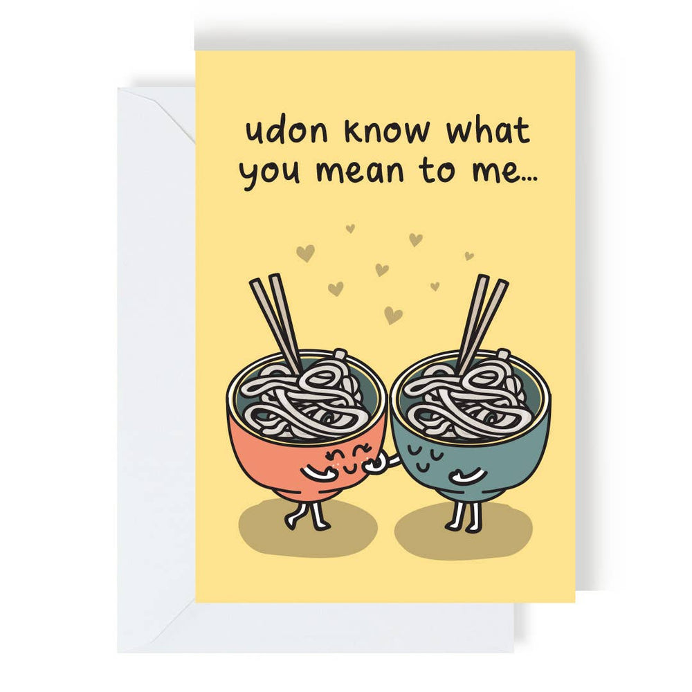 Udon Know Card - Migration Museum Shop
