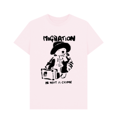 Pink Printed T-shirt Front