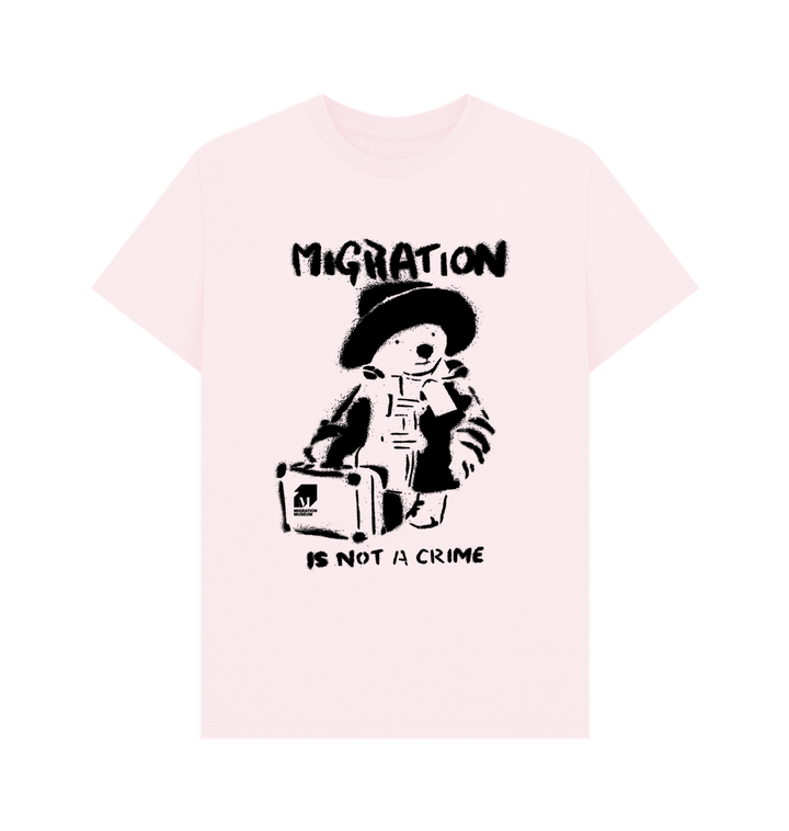 Pink Printed T-shirt Front