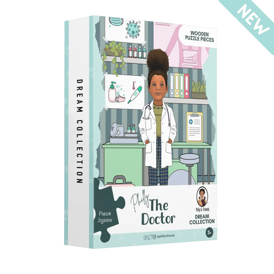 The Doctor Jigsaw Puzzle - Kids 40 Wooden Pieces - Migration Museum Shop