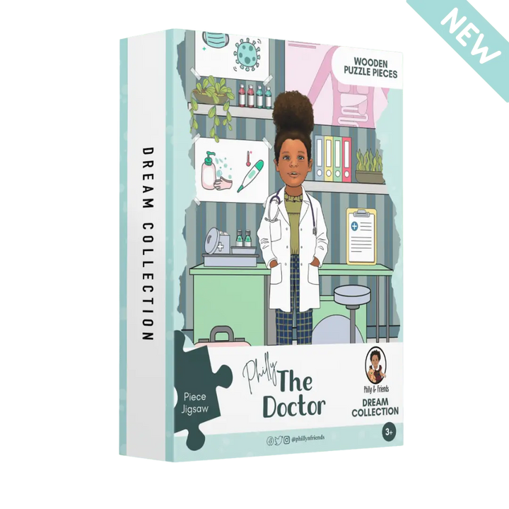 The Doctor Jigsaw Puzzle - Kids 40 Wooden Pieces - Migration Museum Shop