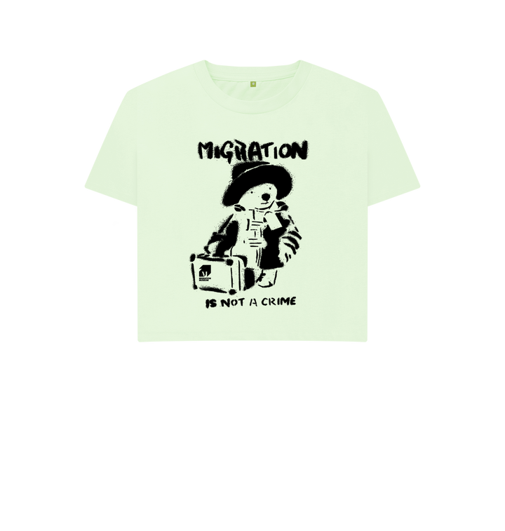 Pastel Green Printed T-shirt