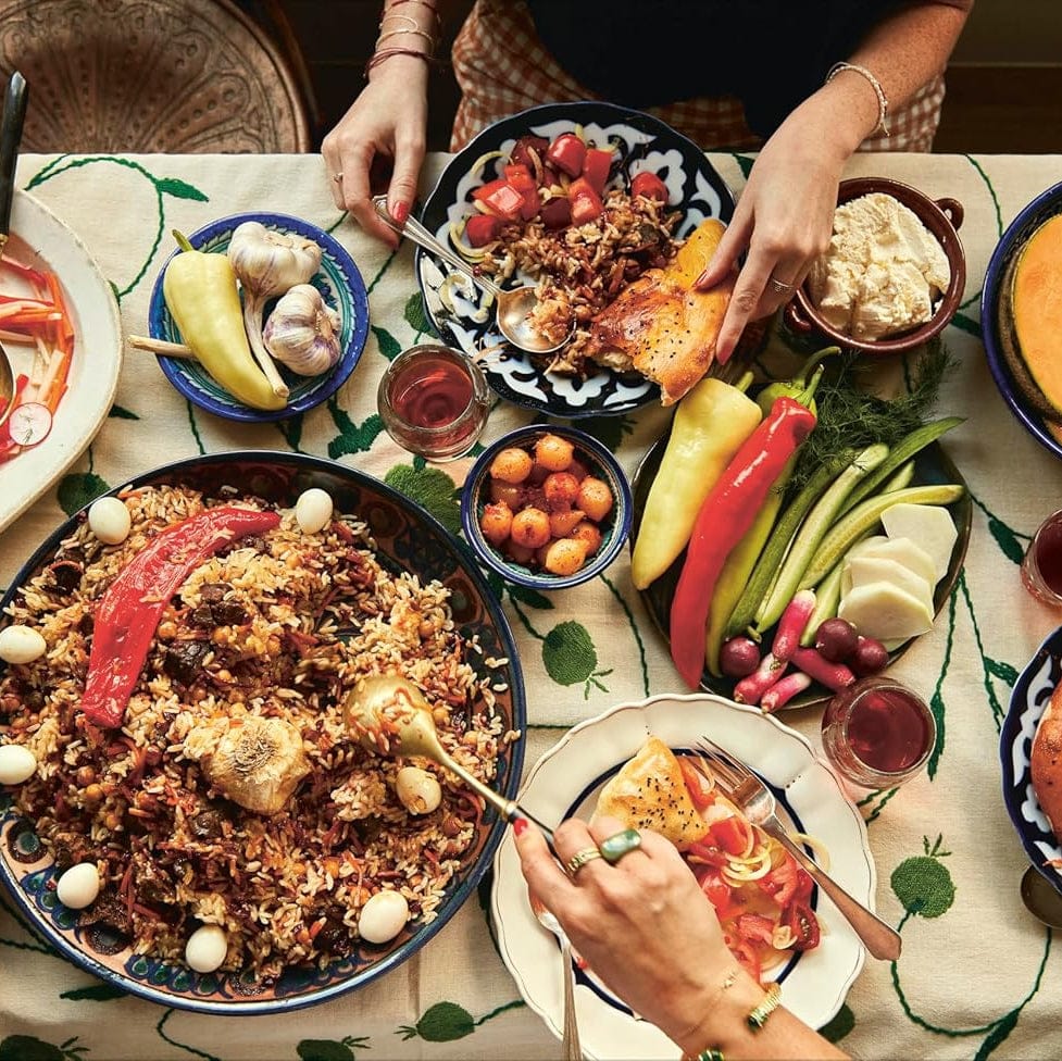 Silk Roads: A Flavour Odyssey with Recipes from Baku to Beijing - Migration Museum Shop