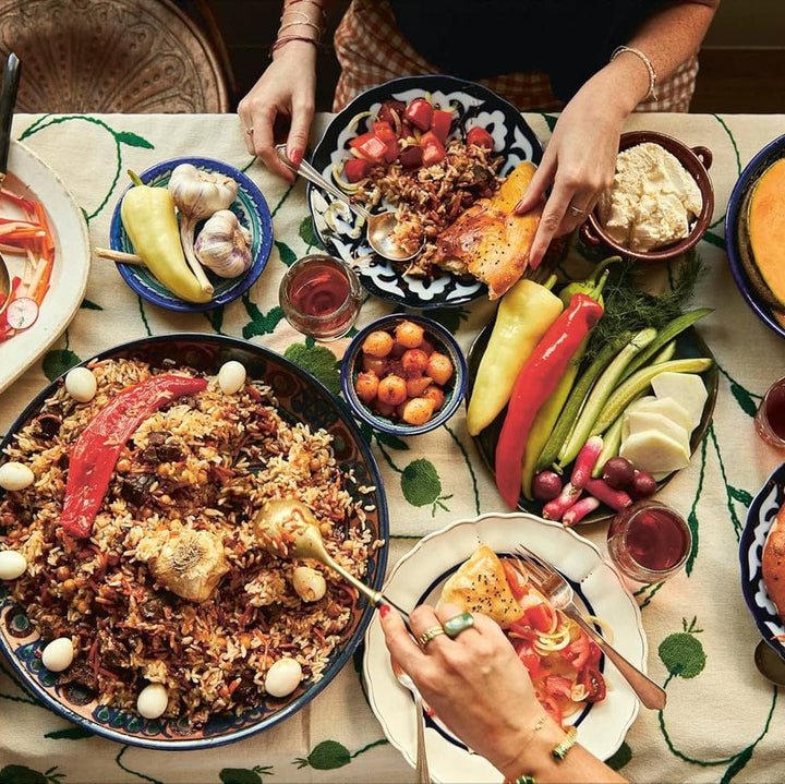 Silk Roads: A Flavour Odyssey with Recipes from Baku to Beijing - Migration Museum Shop