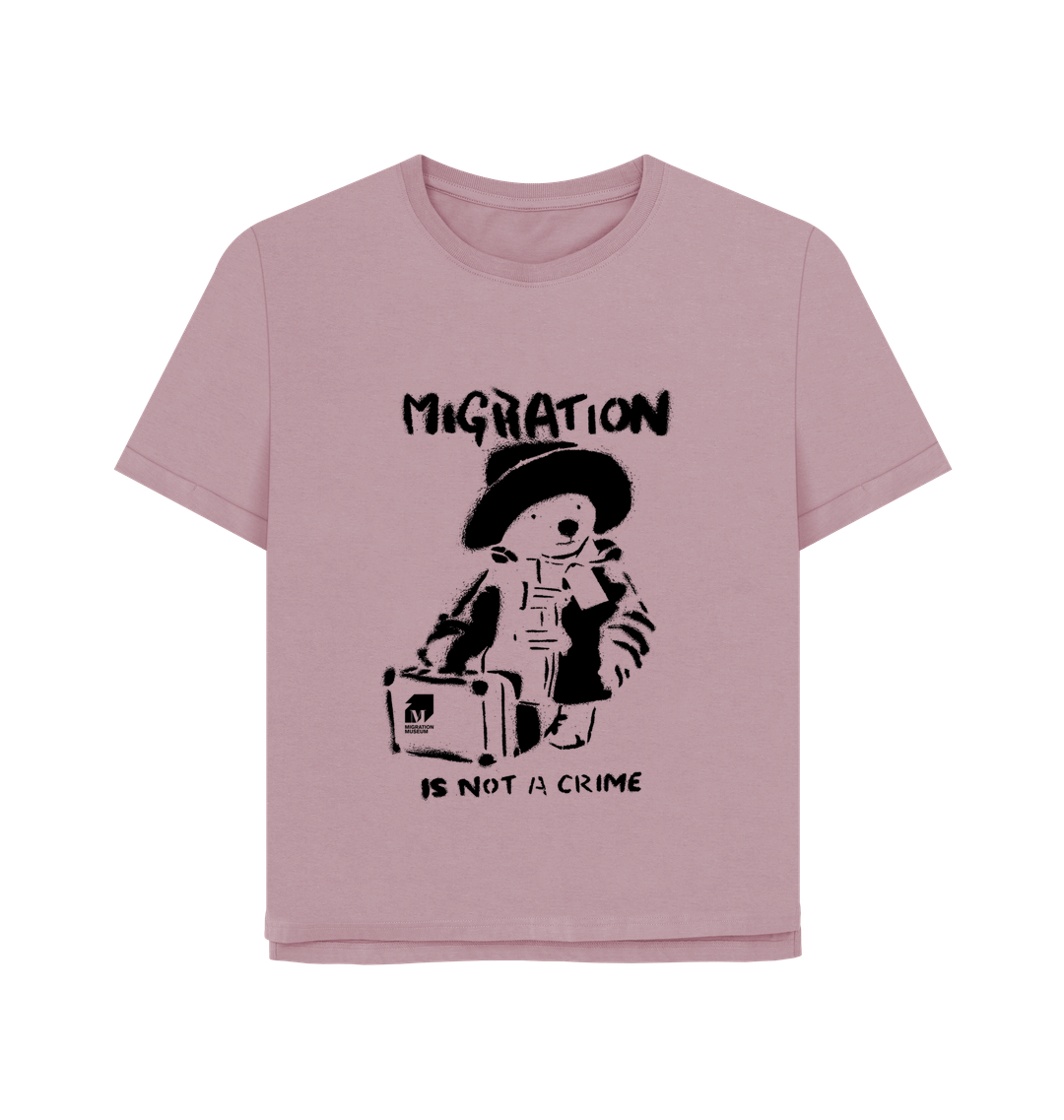 Mauve Printed T-shirt