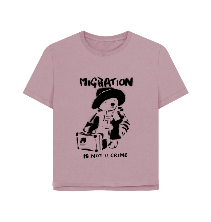 Mauve Printed T-shirt