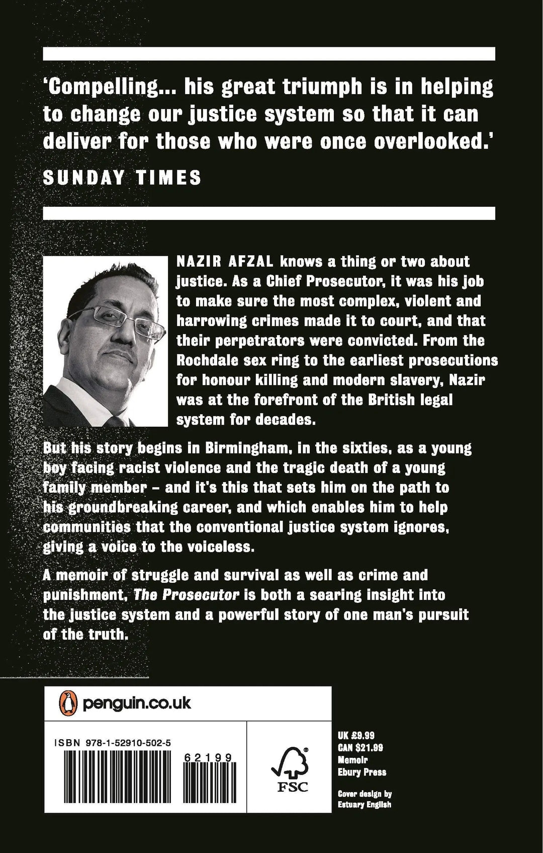 The Prosecutor: One Man's Pursuit of Justice for the Voiceless Paperback - Migration Museum Shop