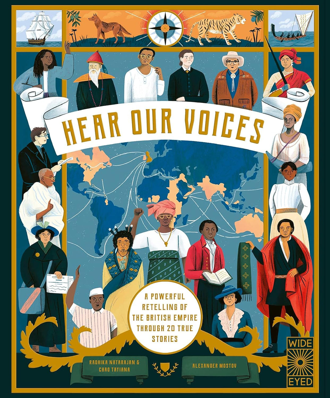 HEAR OUR VOICES: A Powerful Retelling of the British Empire Hardcover Migration Museum