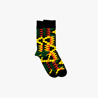 Afropop Freedom Socks Large Afropop