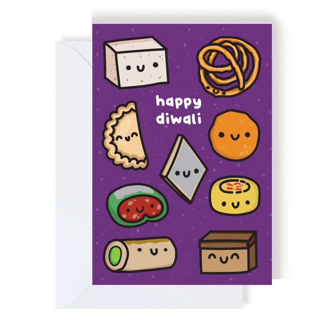 Diwali Sweets Greetings Card - Migration Museum Shop
