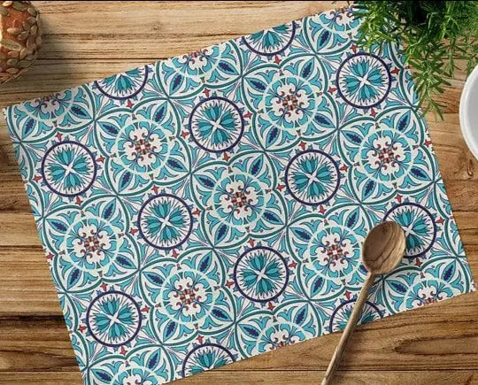 Celiya Home Set of Two Mediterranean Placemats - Migration Museum Shop