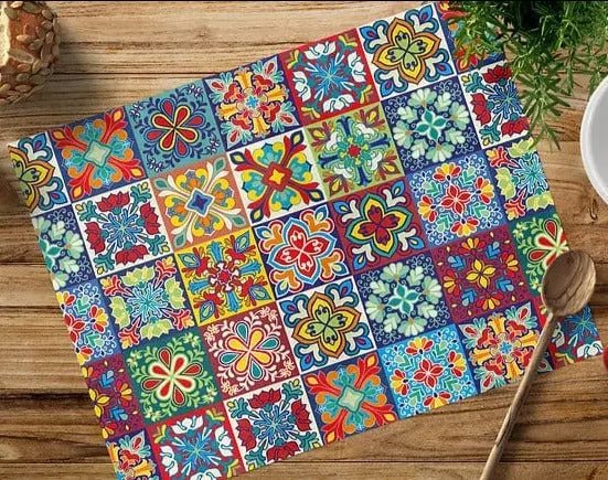 Celiya Home Set of Two Mediterranean Placemats - Migration Museum Shop