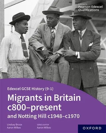 GCSE Edexcel History Migrants in Britain c800 -present Student Book - Migration Museum Shop