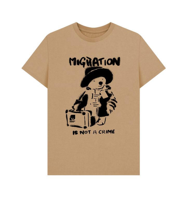 Sand Printed T-shirt Front