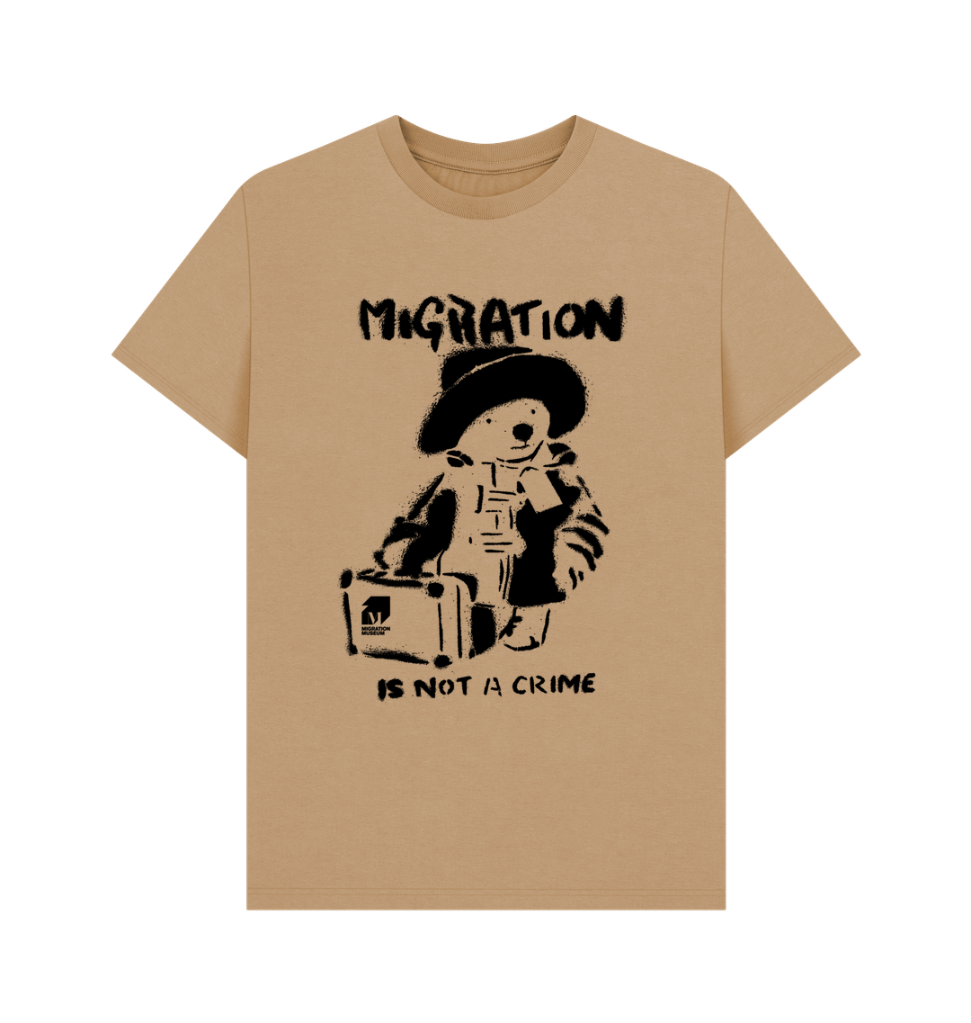 Sand Printed T-shirt Front