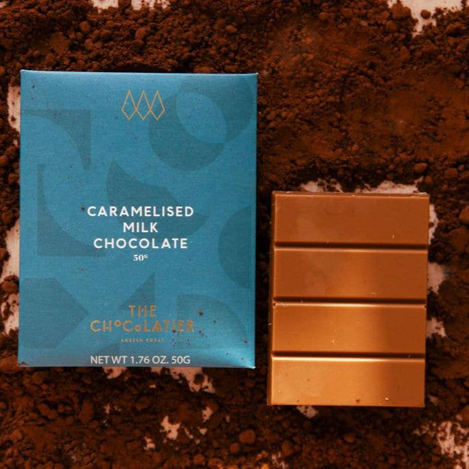 Caramelised Milk Chocolate Bar 50g