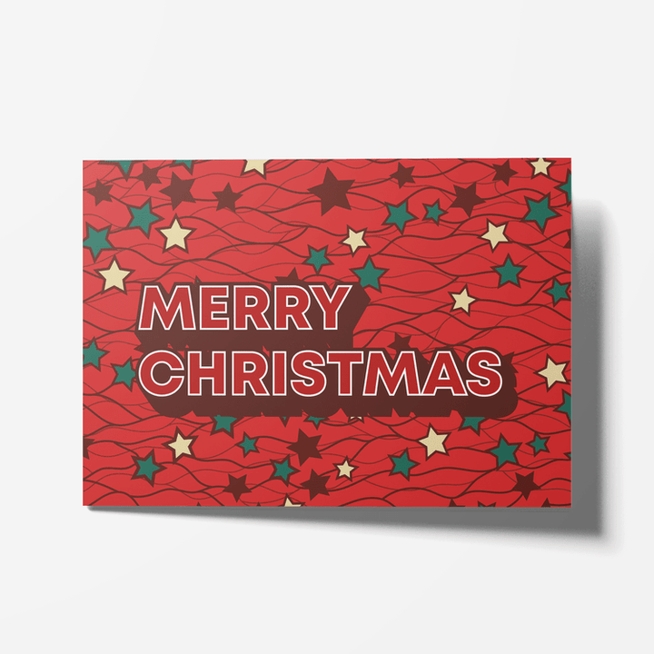 Shaven Raven Festive African Print Cards