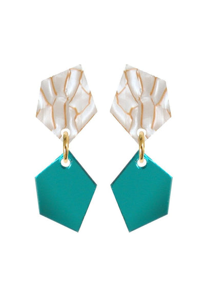 Kam Creates - Acrylic Gem Drop Studs