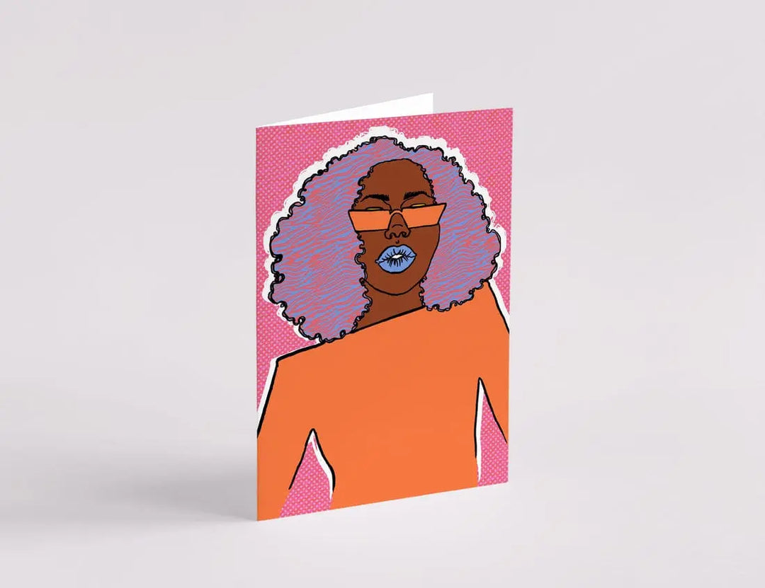 Dorcas Creates - Adenike Greeting Card - Migration Museum Shop