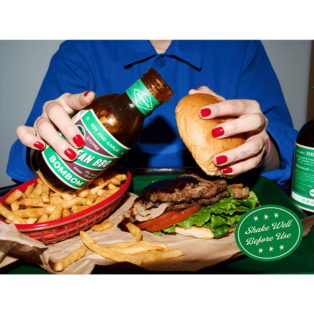 BOMBOM® Soy & Garlic Korean Barbecue Sauce