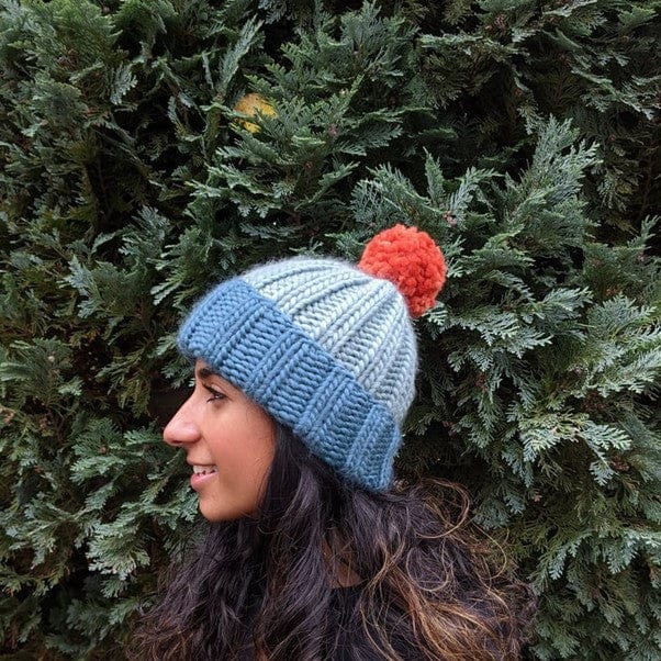 By Chand Pure Merino Hat with Pom Pom - various colours