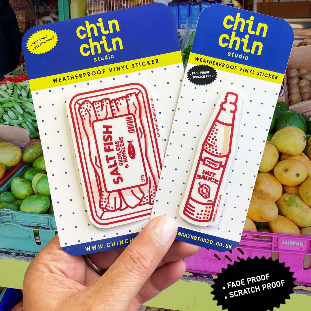 Chin Chin - Caribbean Pantry Vinyl Stickers