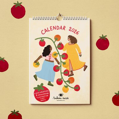 Hey I'm Sakina 2026 Calendar