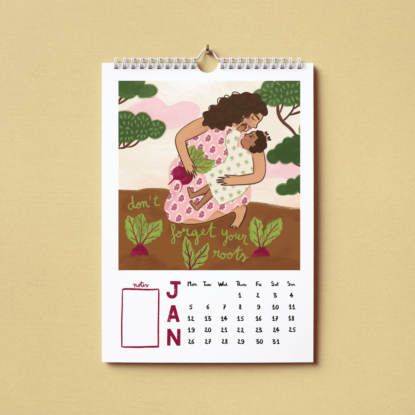 Hey I'm Sakina 2026 Calendar