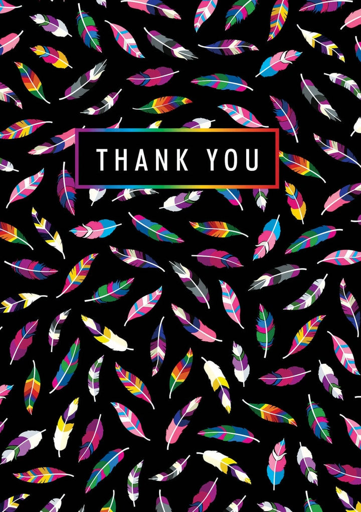 Shaven Raven Queer Quills Thank You Card