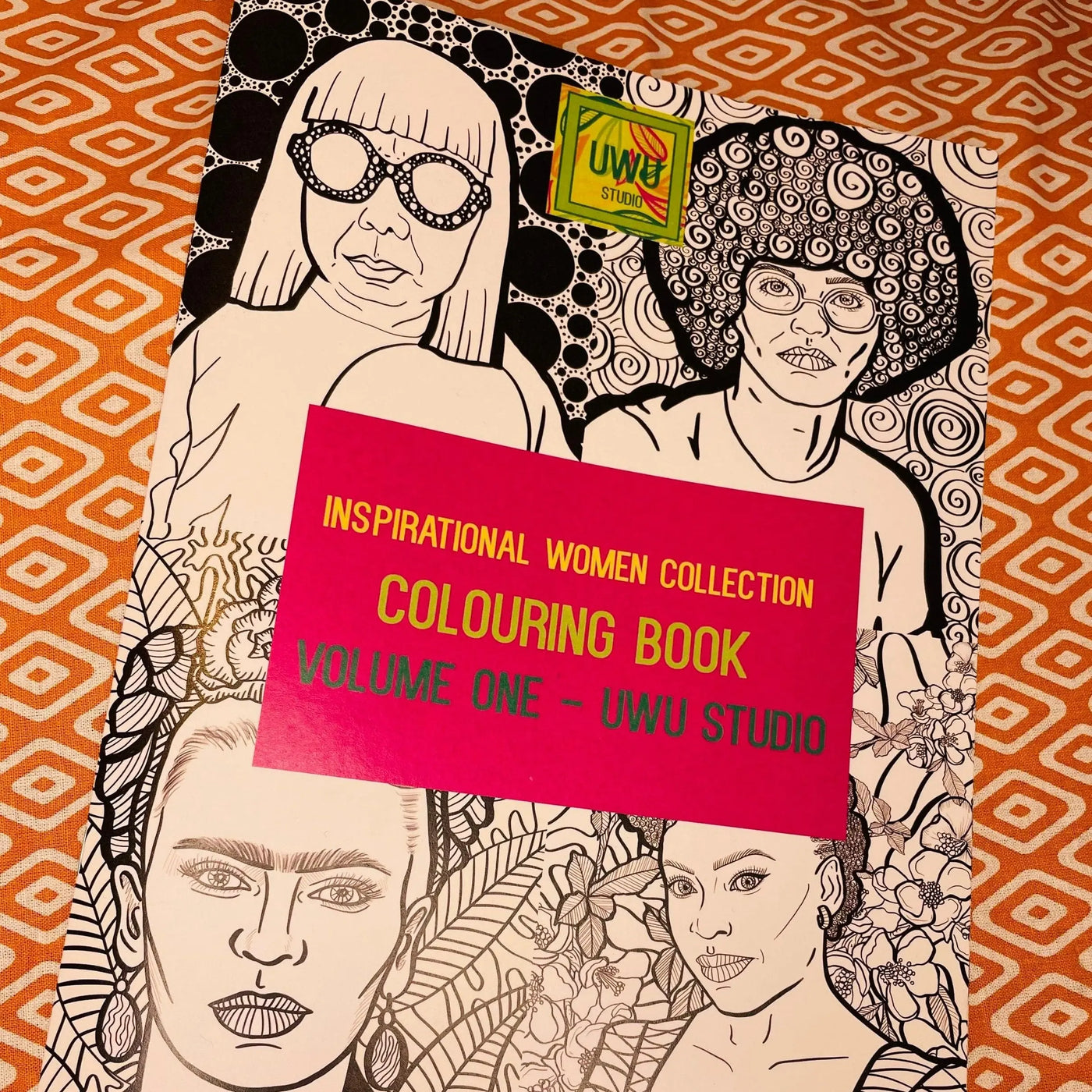 Inspirational Women Colouring Book by Uwu Studio - Artists & Authors - Migration Museum Shop