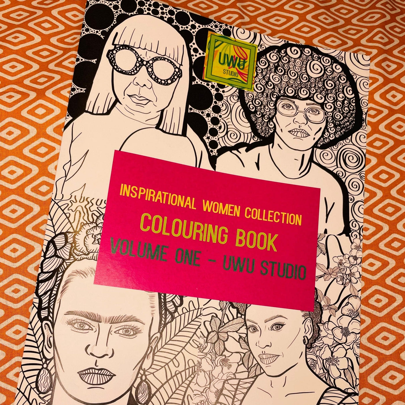 Inspirational Women Colouring Book by Uwu Studio - Artists & Authors