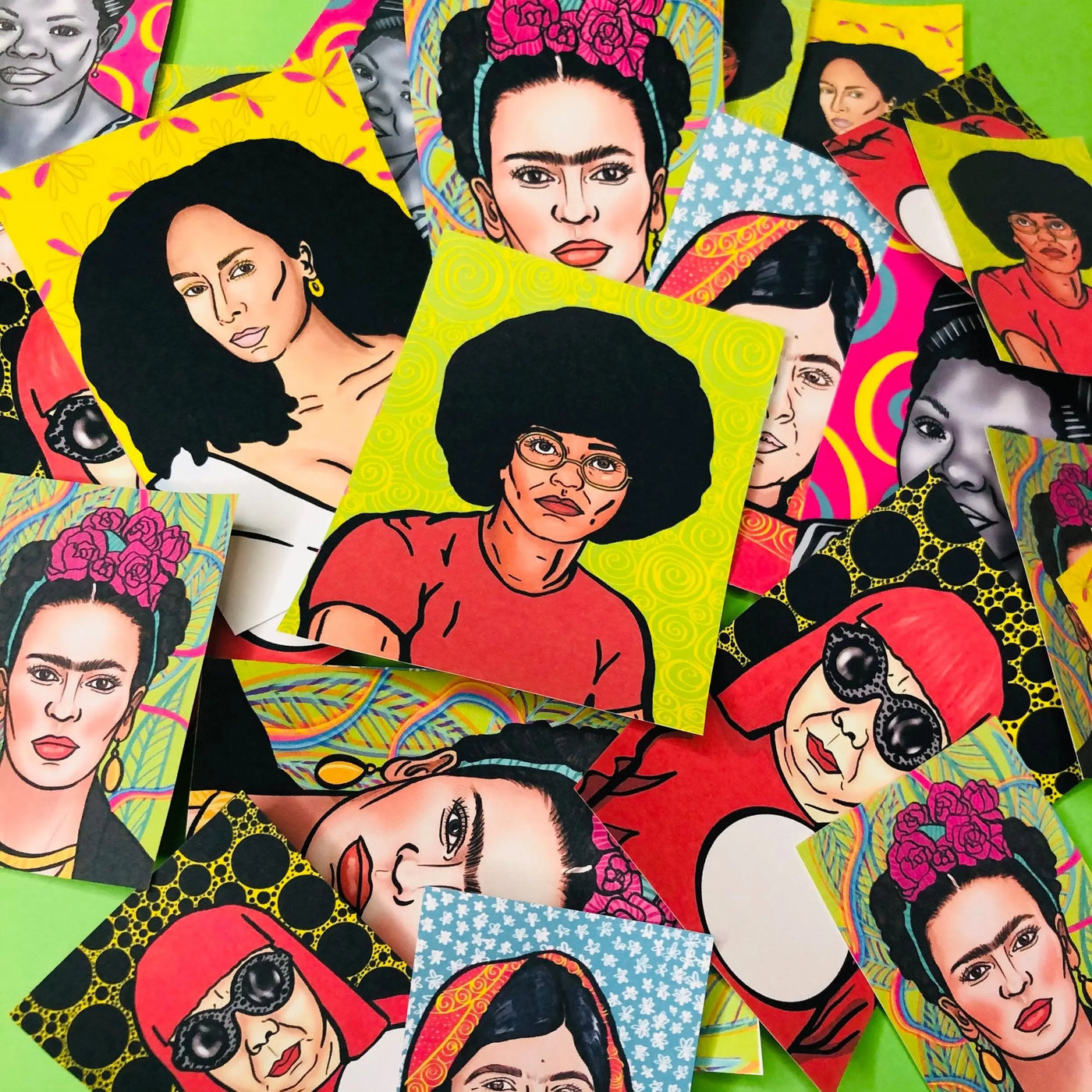 Inspirational Women Postcard Sets by Uwu Studio EXCLUSIVE - Migration Museum Shop