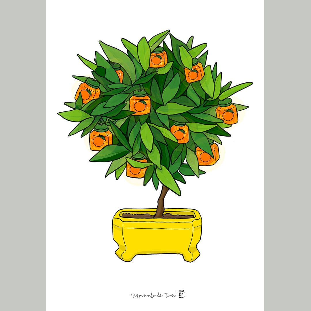 Sarah Kwan Print - Marmalade Tree