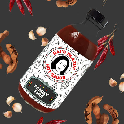 Baj's Blazin' Family Fire Sauce 315g Baj's Blazin Hot Sauce