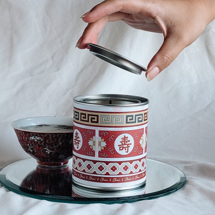 & Chai Spill The Tea Soy Candle | Roasted Tea Scent