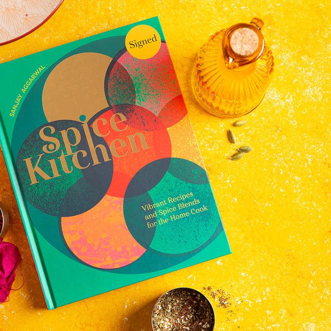 Spice Kitchen Book: Vibrant Recipes And Spice Blends For The Home Cook Hardcover (Signed)