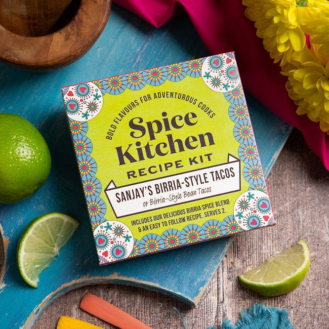 Spice Kitchen Sanjay’s Birria-Style Tacos (or Five Bean Chilli) Recipe Kit