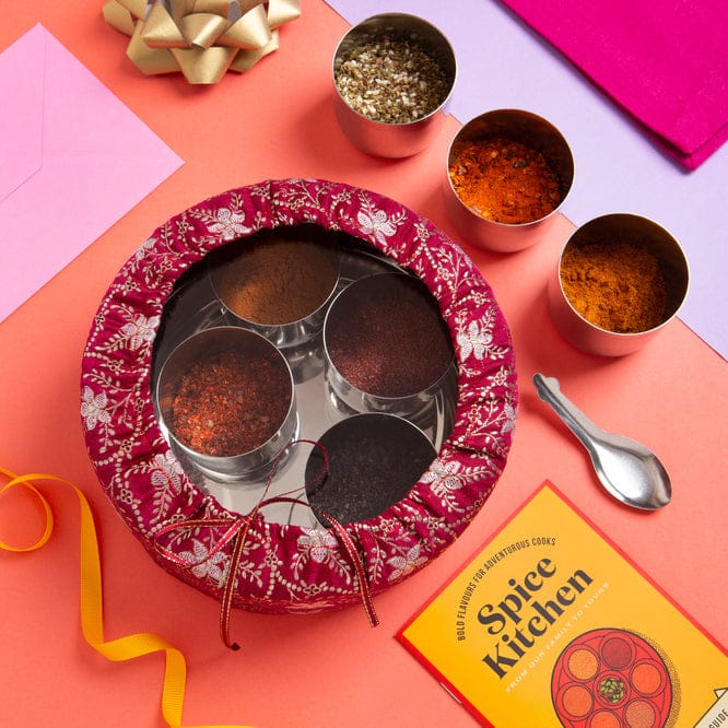 Spice Kitchen Middle Eastern Tin with Sari Wrap