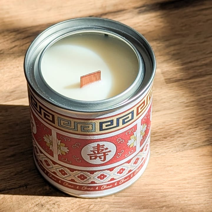 & Chai Spill The Tea Soy Candle | Roasted Tea Scent