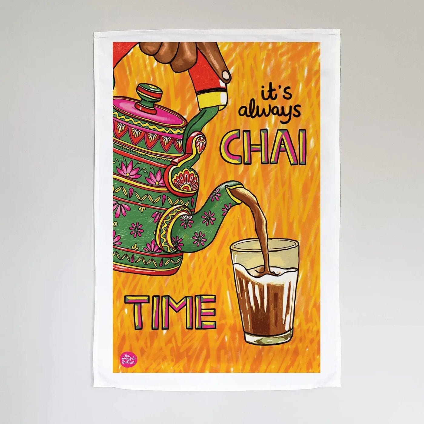 Chai Tea Towel - Migration Museum Shop