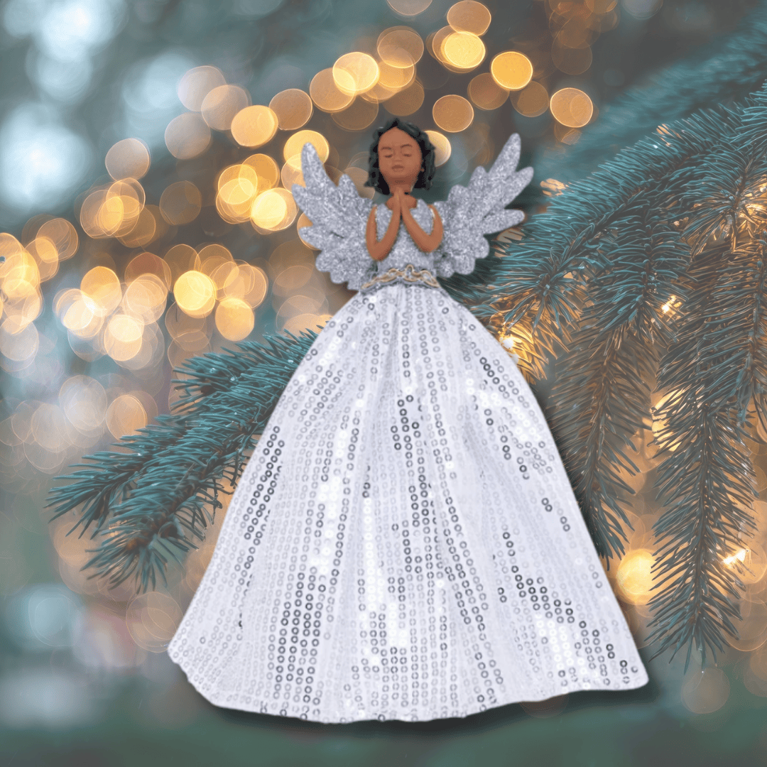 March Muses Angel Tree Topper