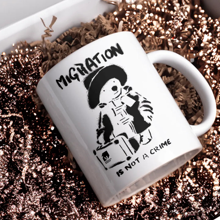 Mug - Migration Is Not a Crime - Migration Museum Shop
