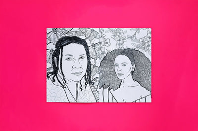Inspirational Women Colouring Book by Uwu Studio - Activists - Migration Museum Shop